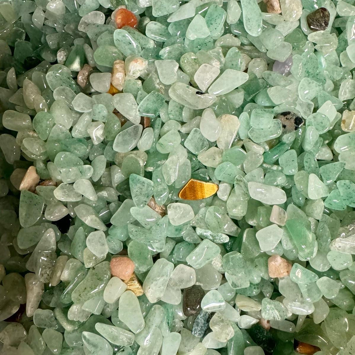 1lb Chip - Green Aventurine