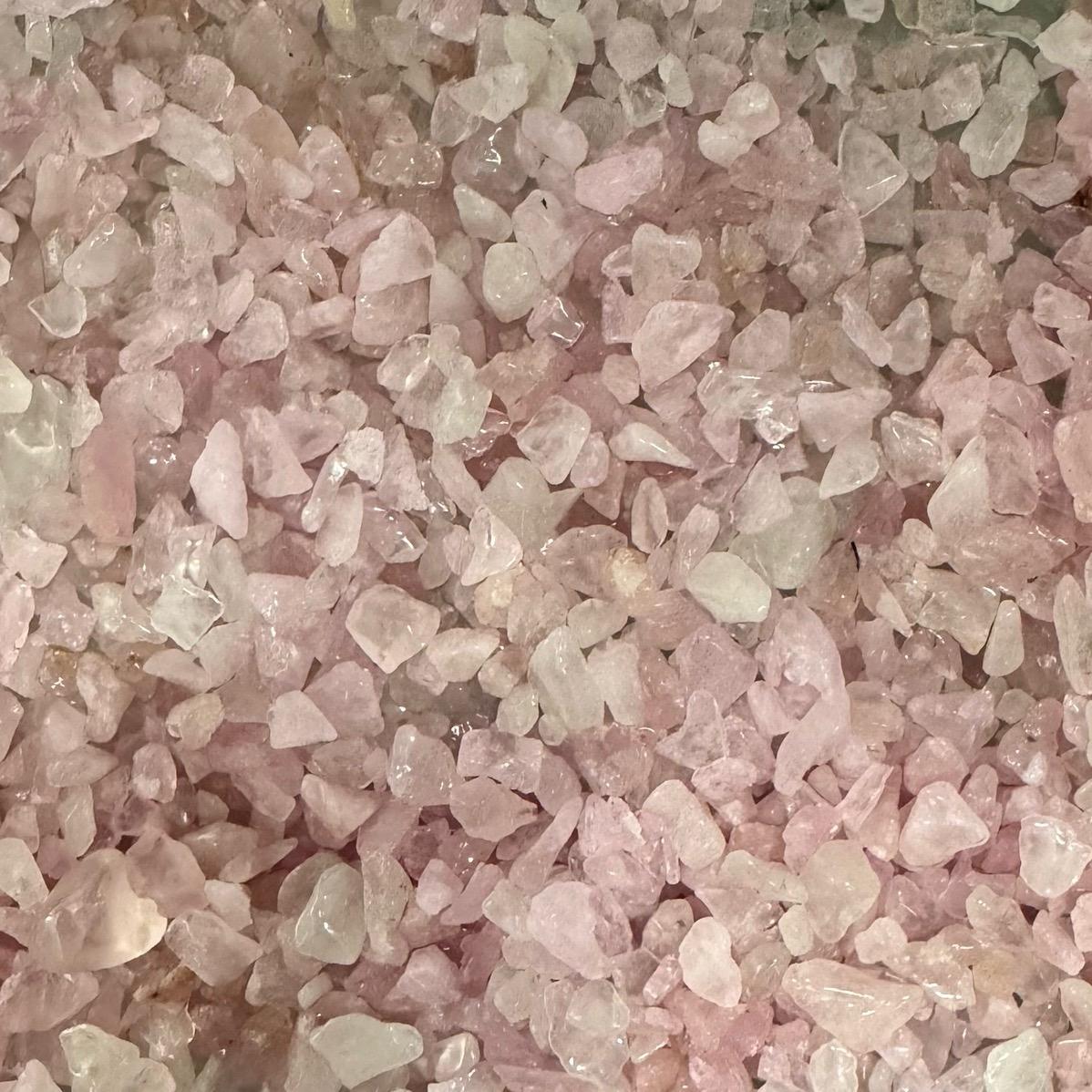 1lb Chip - Rose Quartz