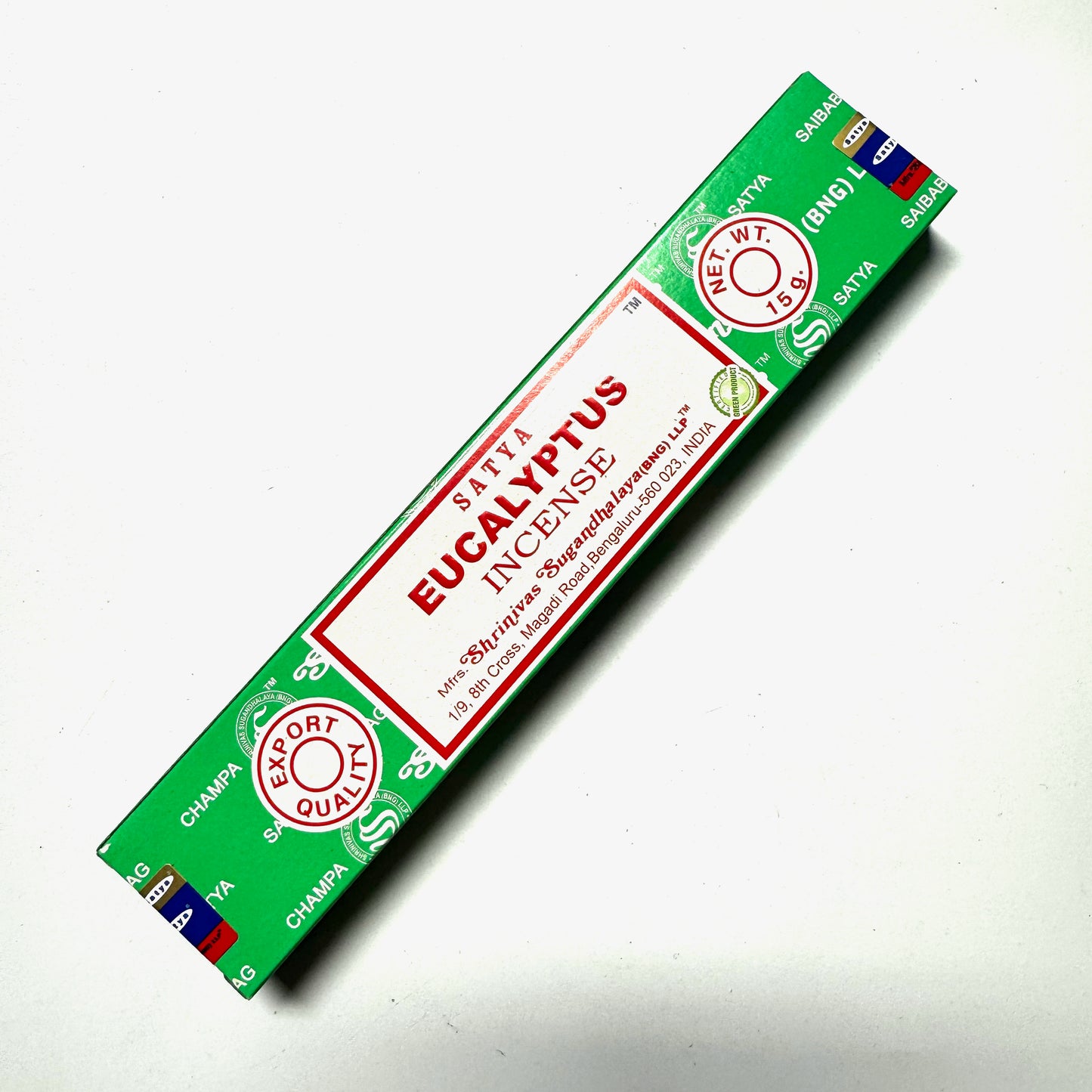 Satya Incense, 15g Incense Sticks, 12 Sticks, One pack of Satya Incense Sticks