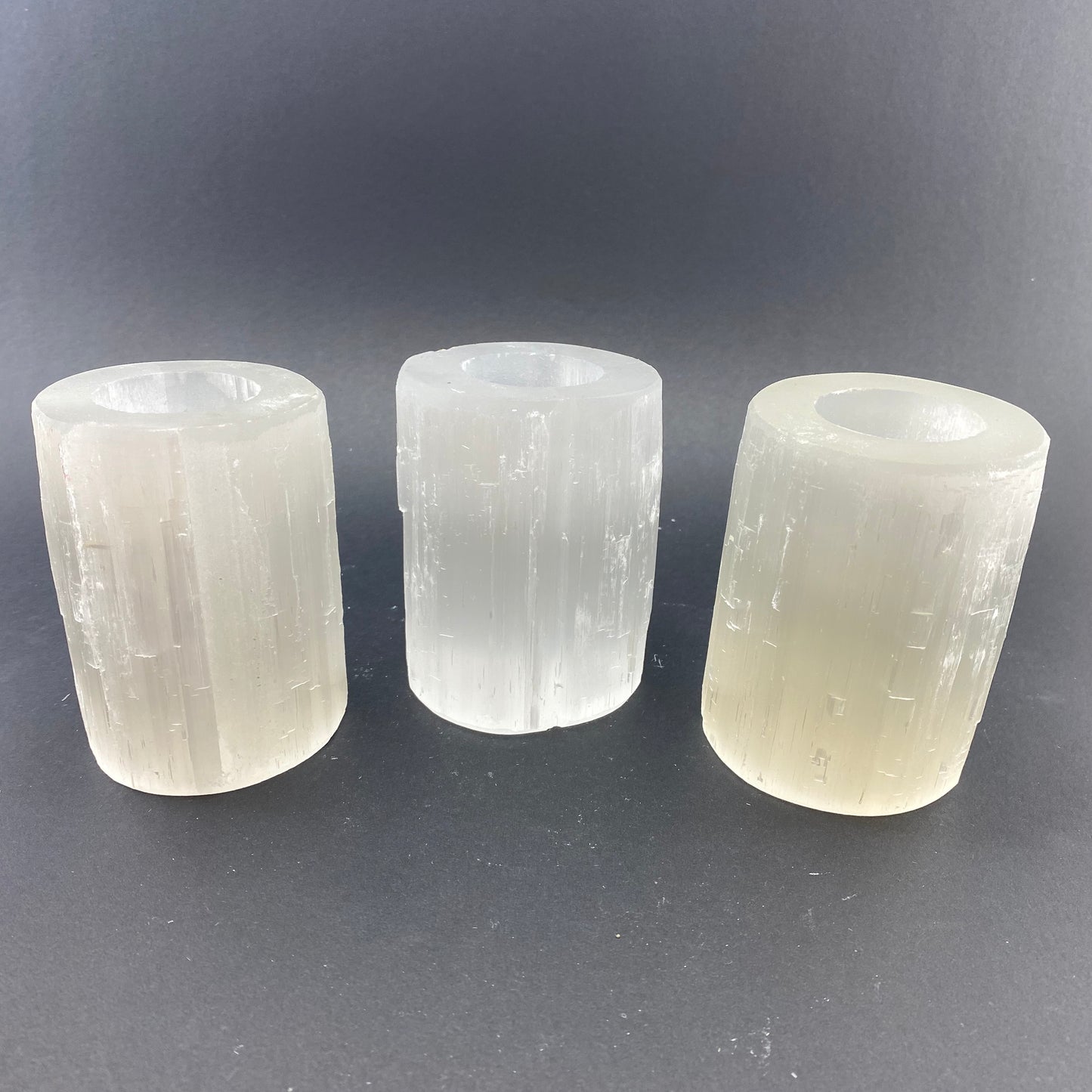 10cm Candle Holder, Selenite Candle Holder, Selenite Candle, Tea Light Holder