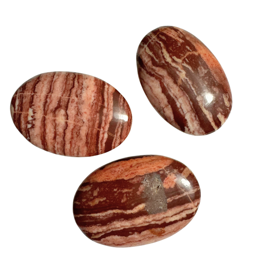 Chocolate Jasper Palm Stone