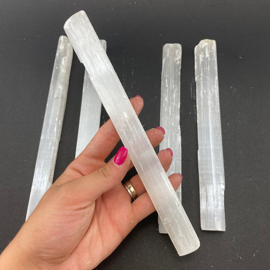 20cm Selenite Rough Stick