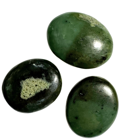 Nephrite Jade Palm Stone