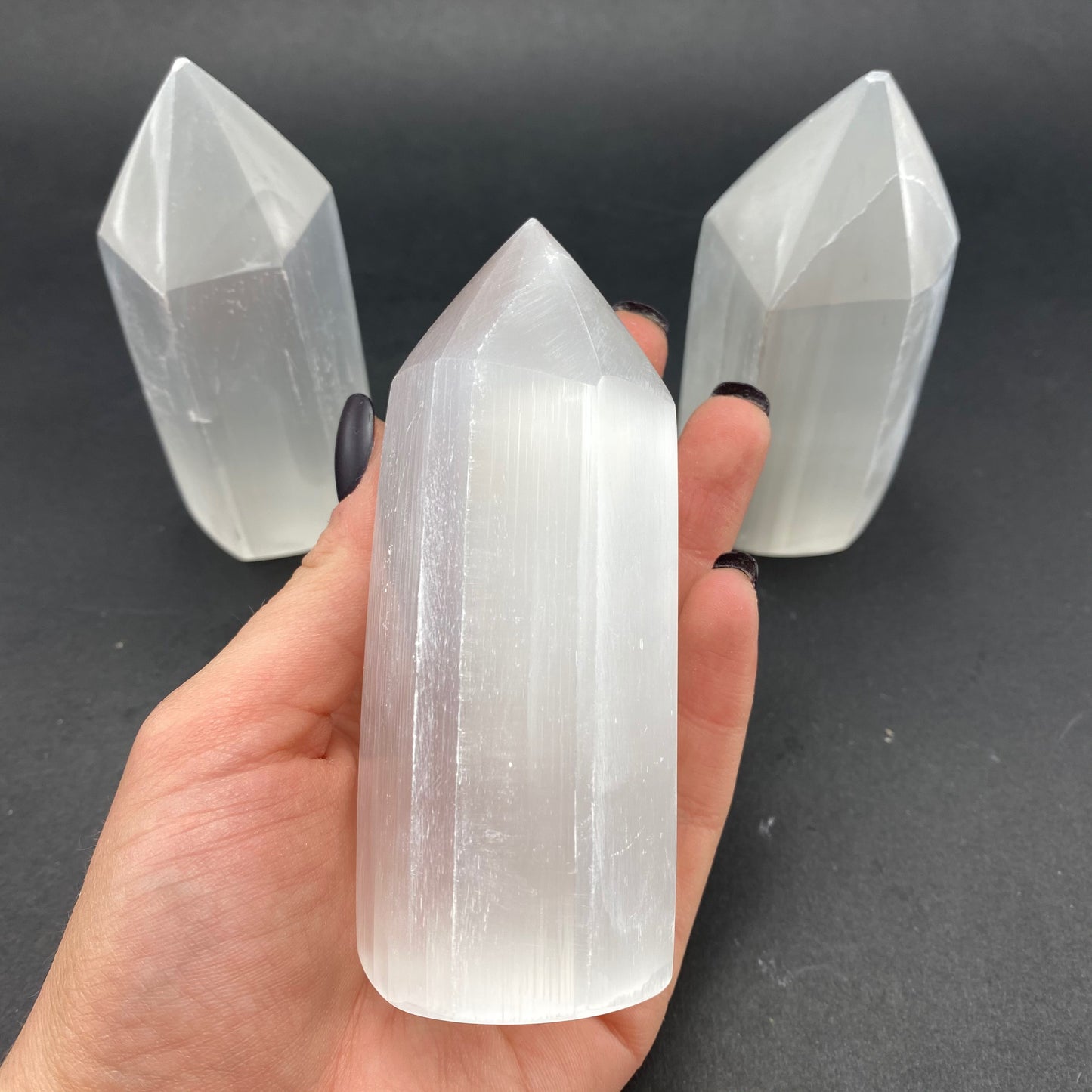 10cm Selenite Point