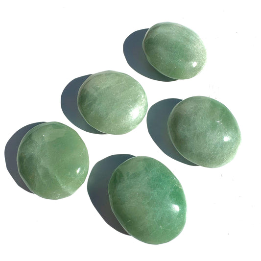 Green Aventurine Palm Stone