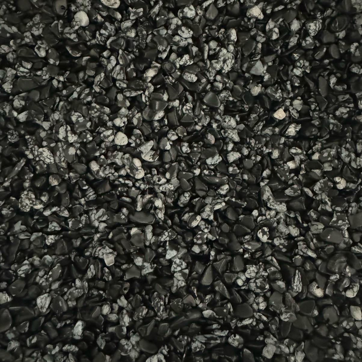 1lb Chip - Snowflake Obsidian
