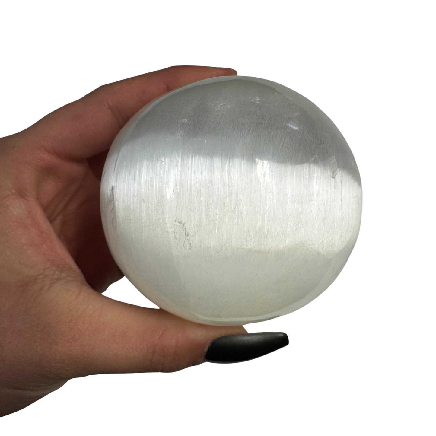 Polished Selenite Sphere, 4cm, 6cm, 8cm, 10cm