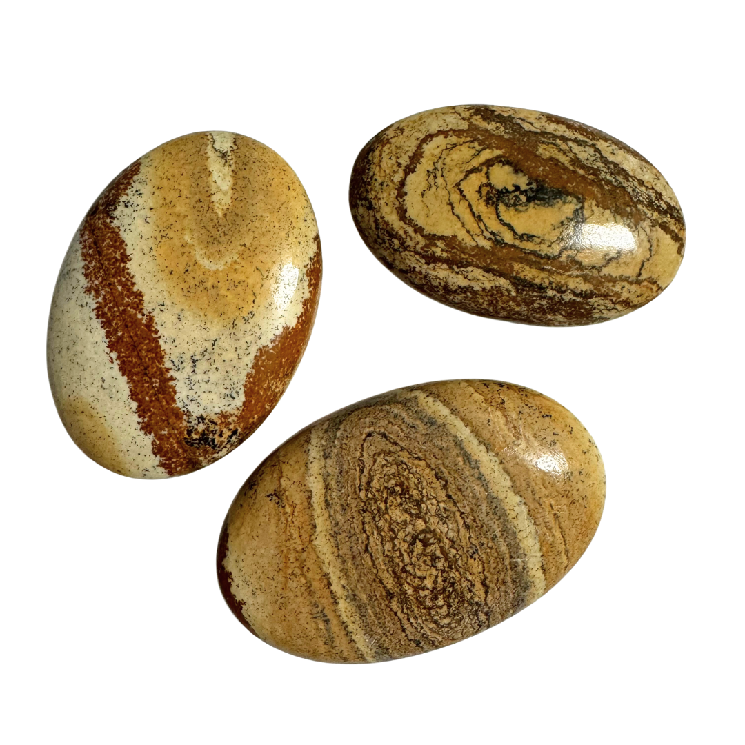 Picture Jasper Palm Stone