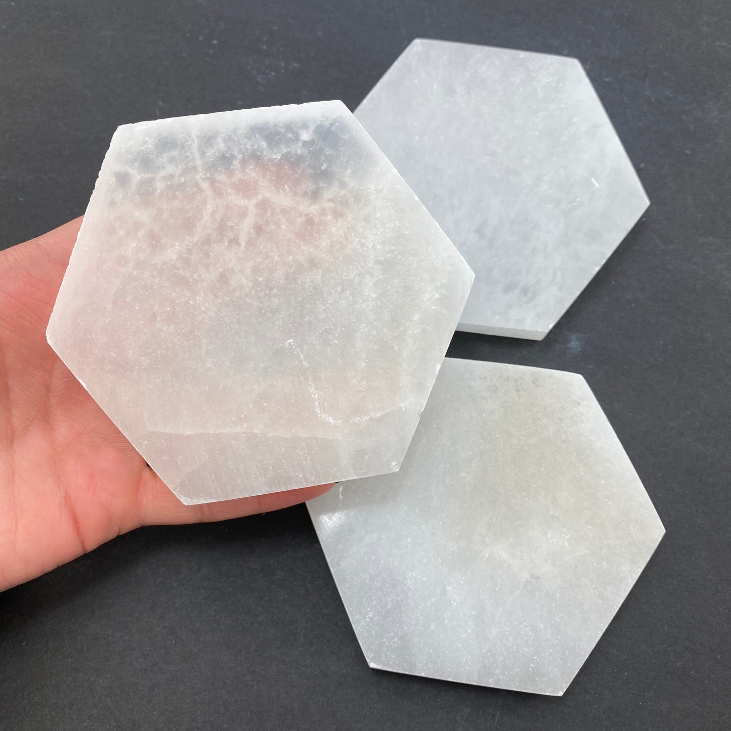 10cm Selenite Hexagon