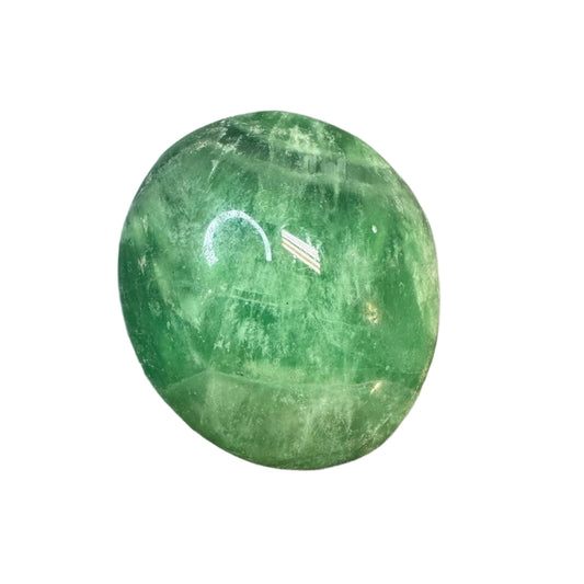 Green Fluorite Palm Stone