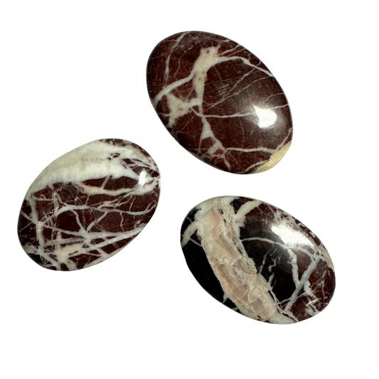 Cocoa Jasper Palm Stone