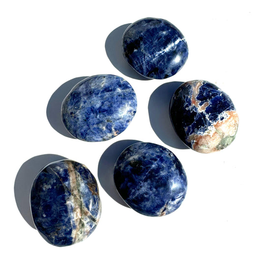 Sodalite Palm Stone