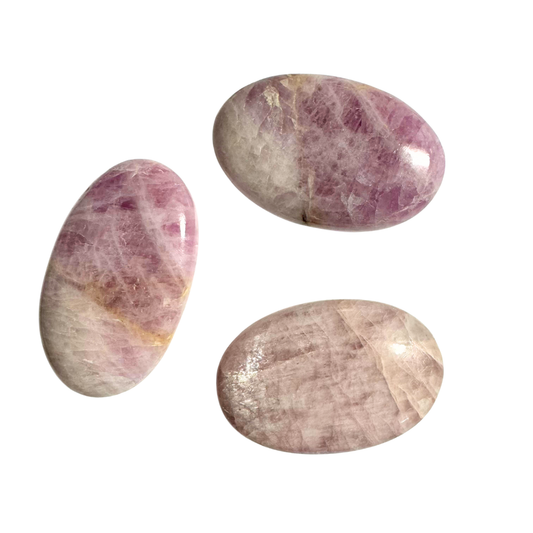 Kunzite Palm Stone