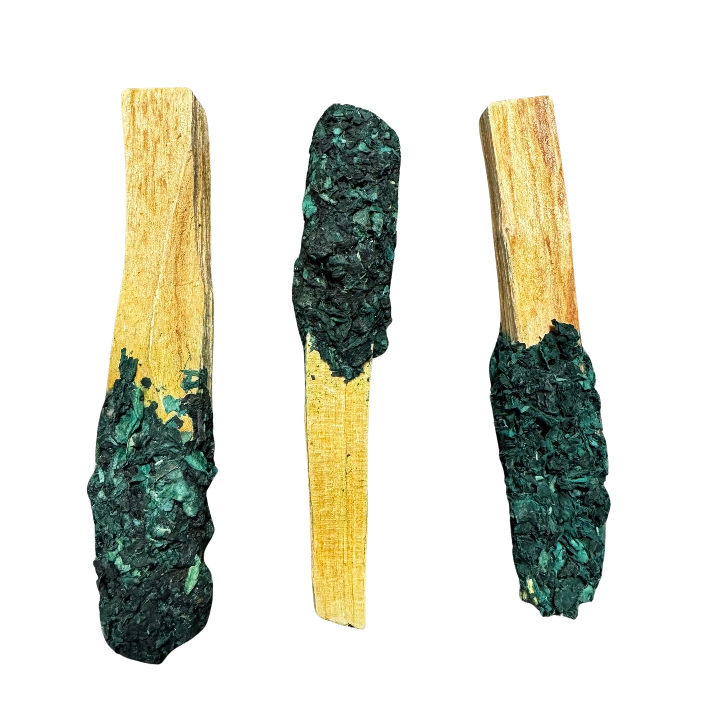 3pc Palo Santo Herb Stick - Herb Dipped Palo Santo Stick - Palo Santo Pop