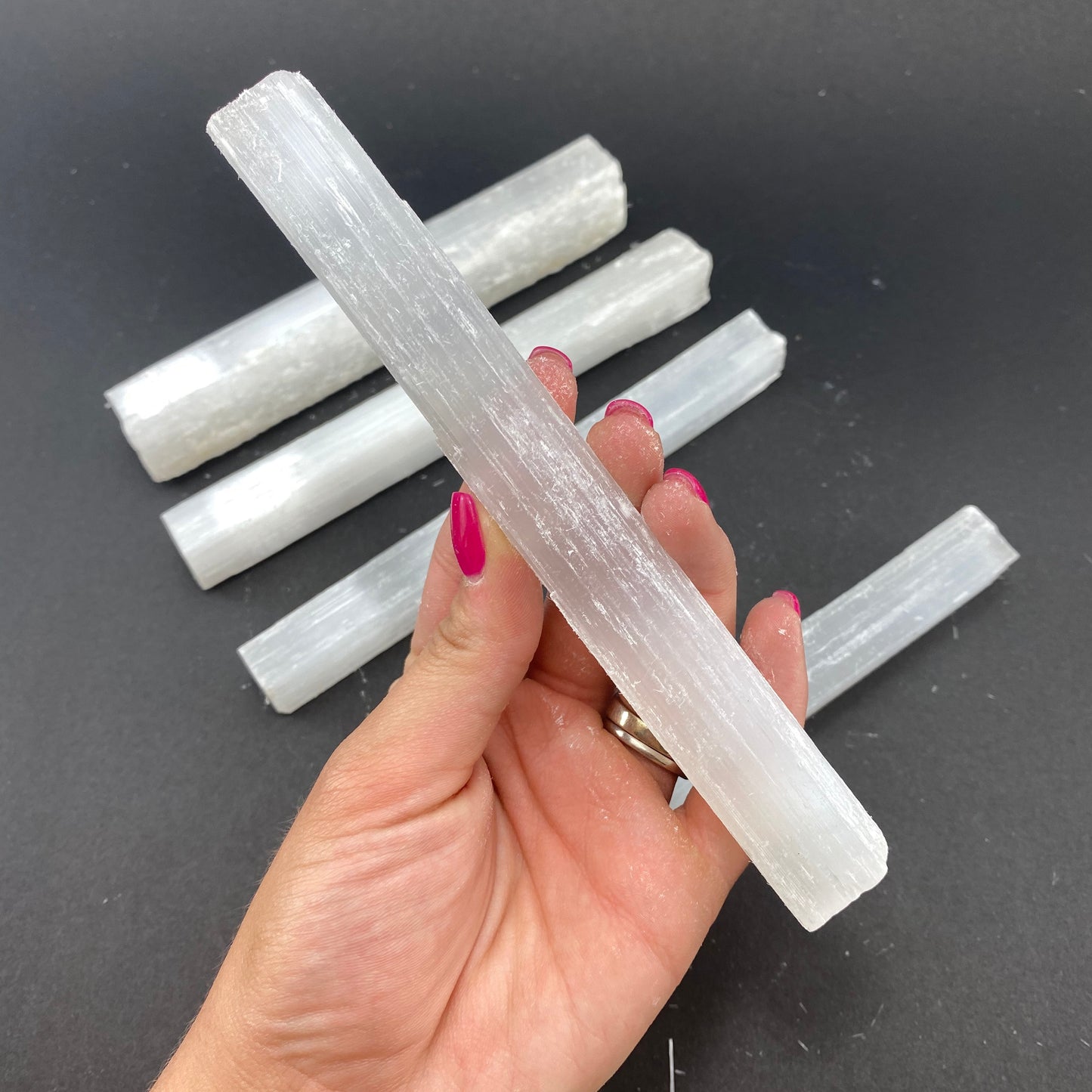 15cm Rough Selenite Stick