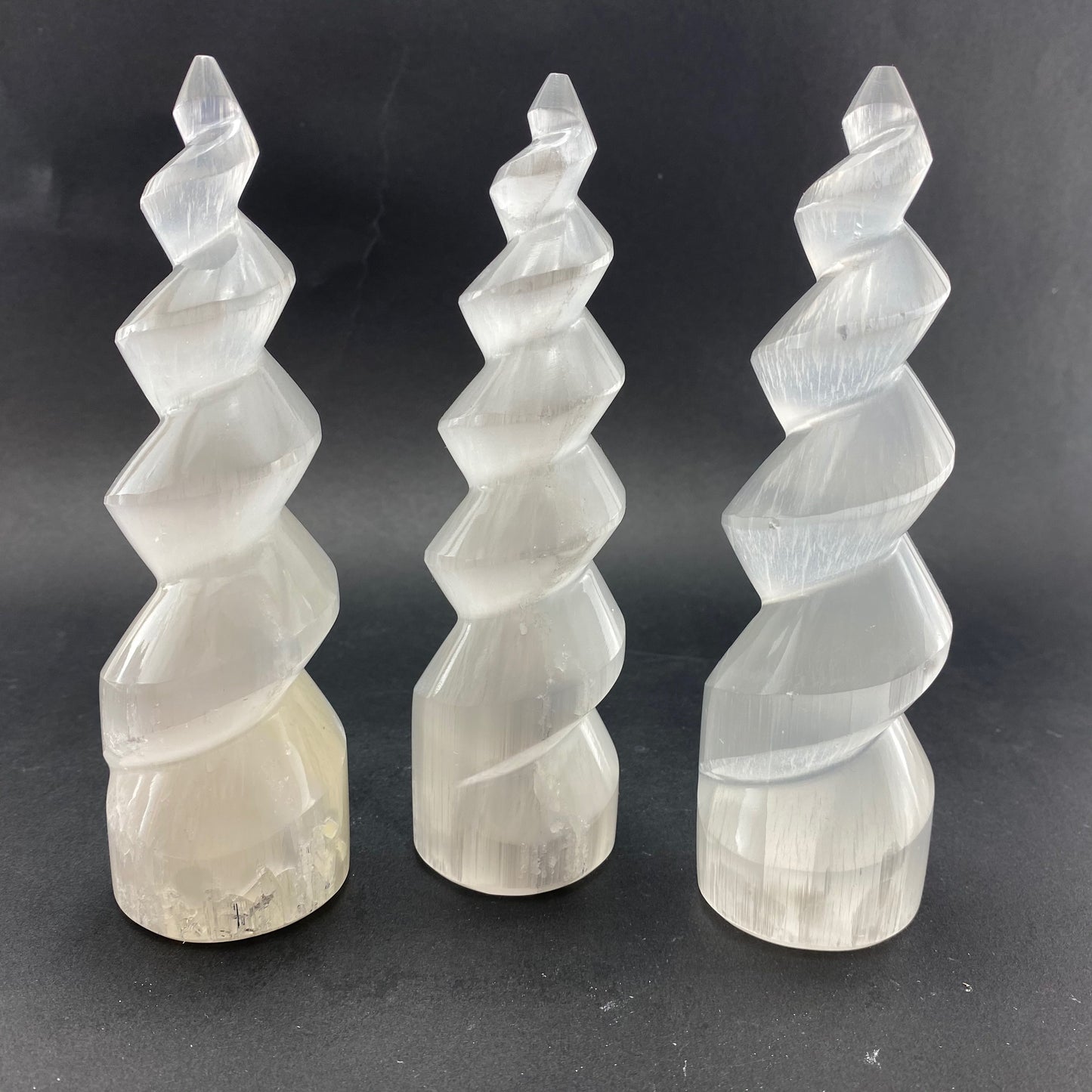 15cm Selenite Spiral