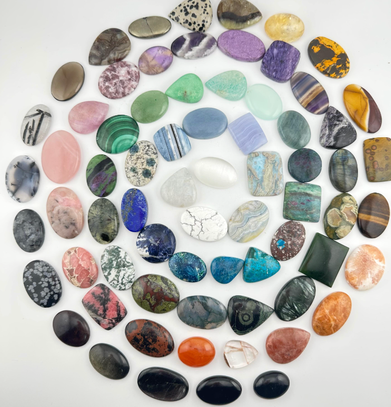 25g Gemstone Cabochons - Listing #2