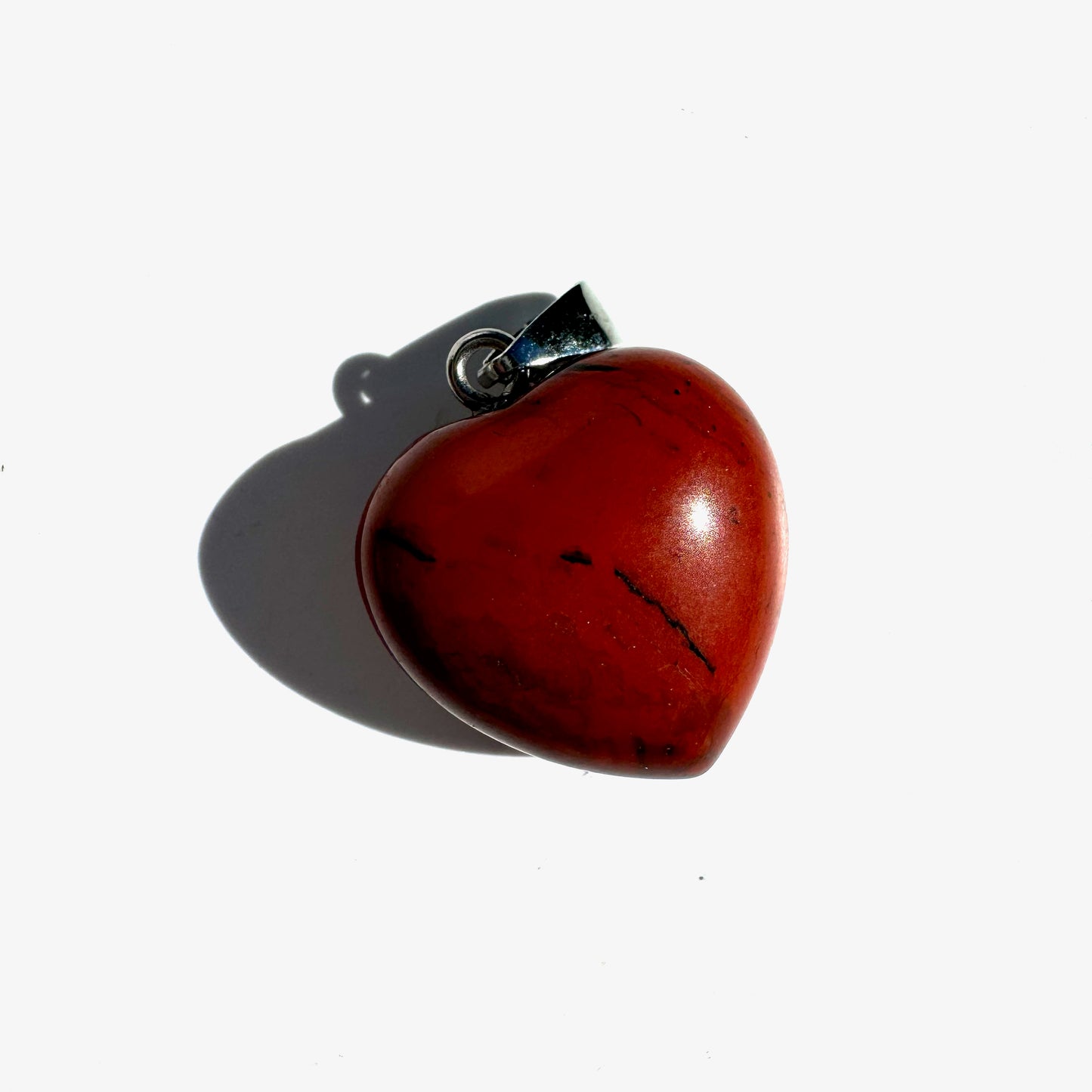 Gemstone Heart Pendant