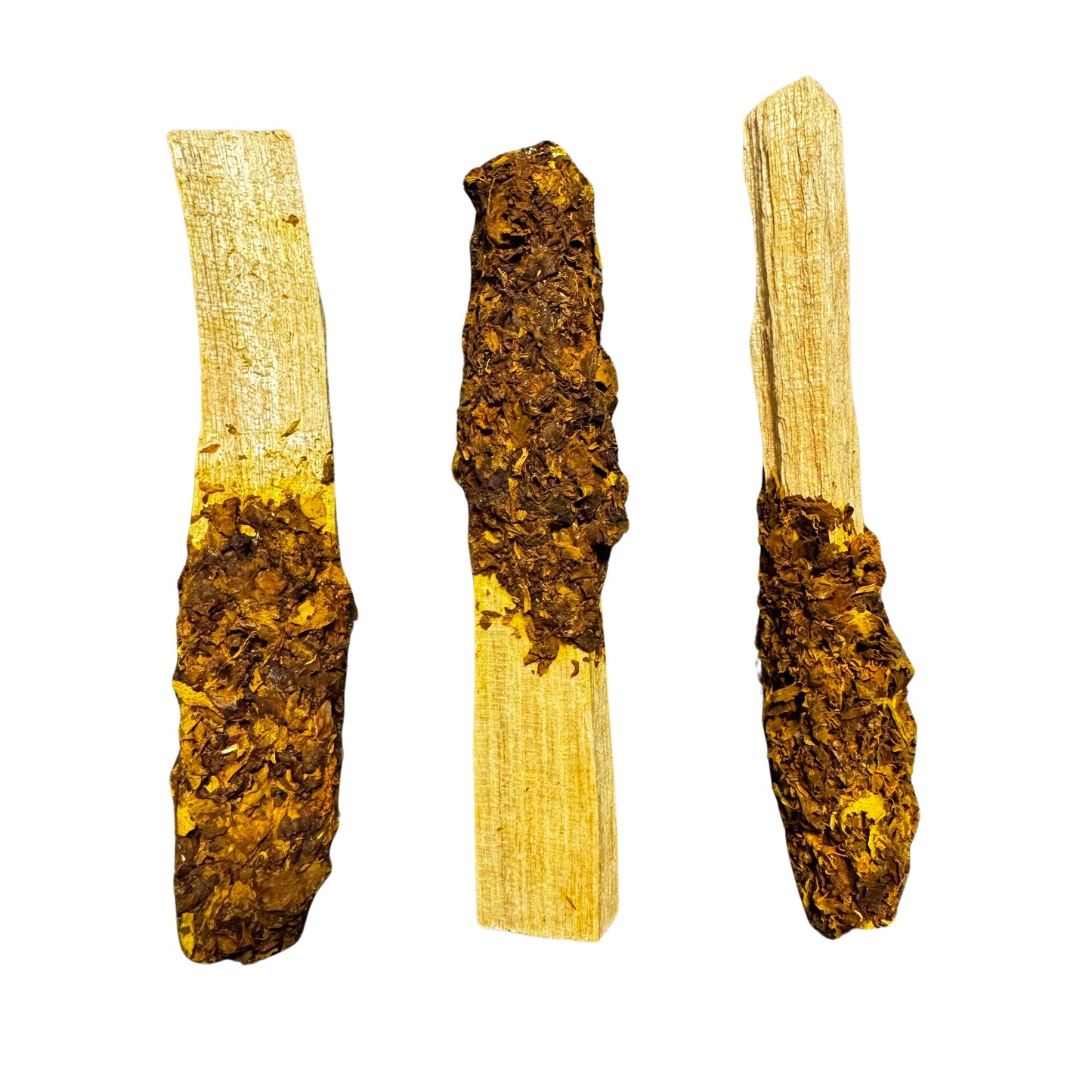 3pc Palo Santo Herb Stick - Herb Dipped Palo Santo Stick - Palo Santo Pop