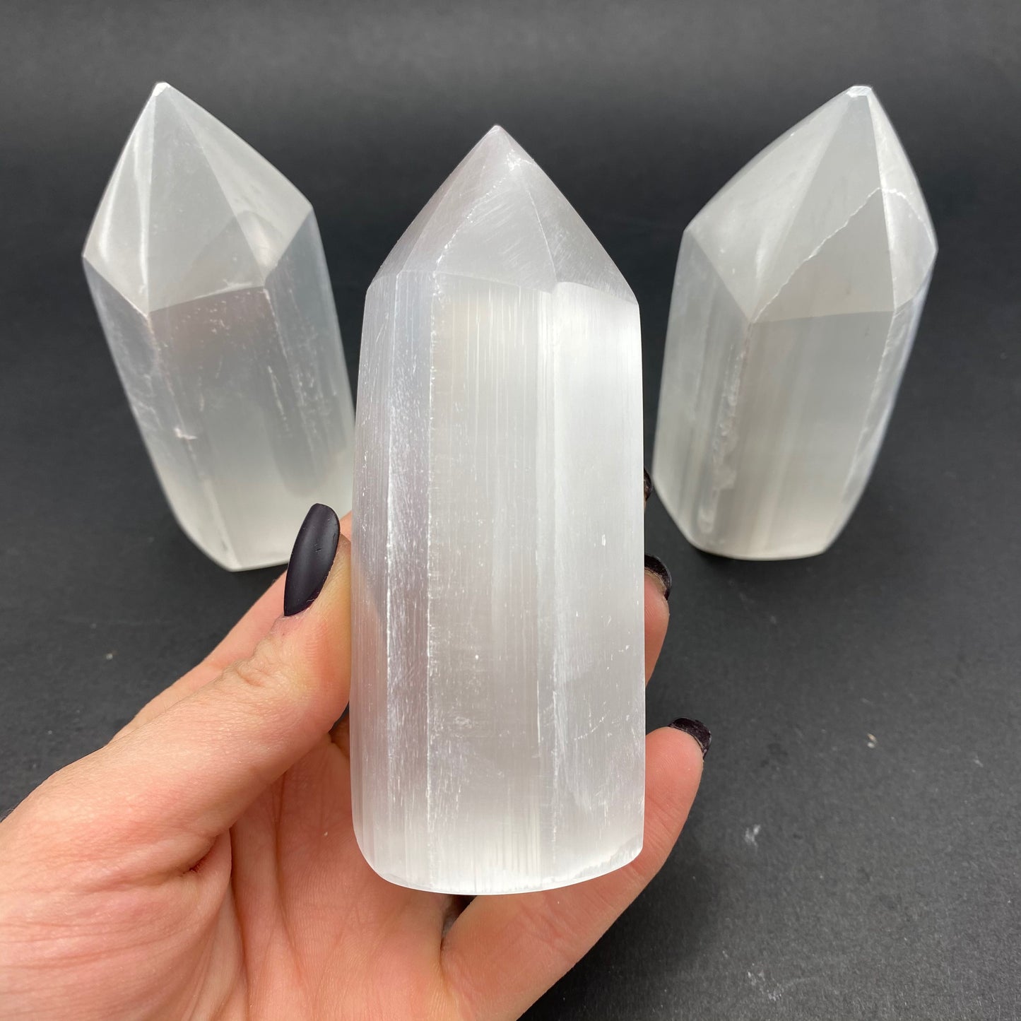 10cm Selenite Point