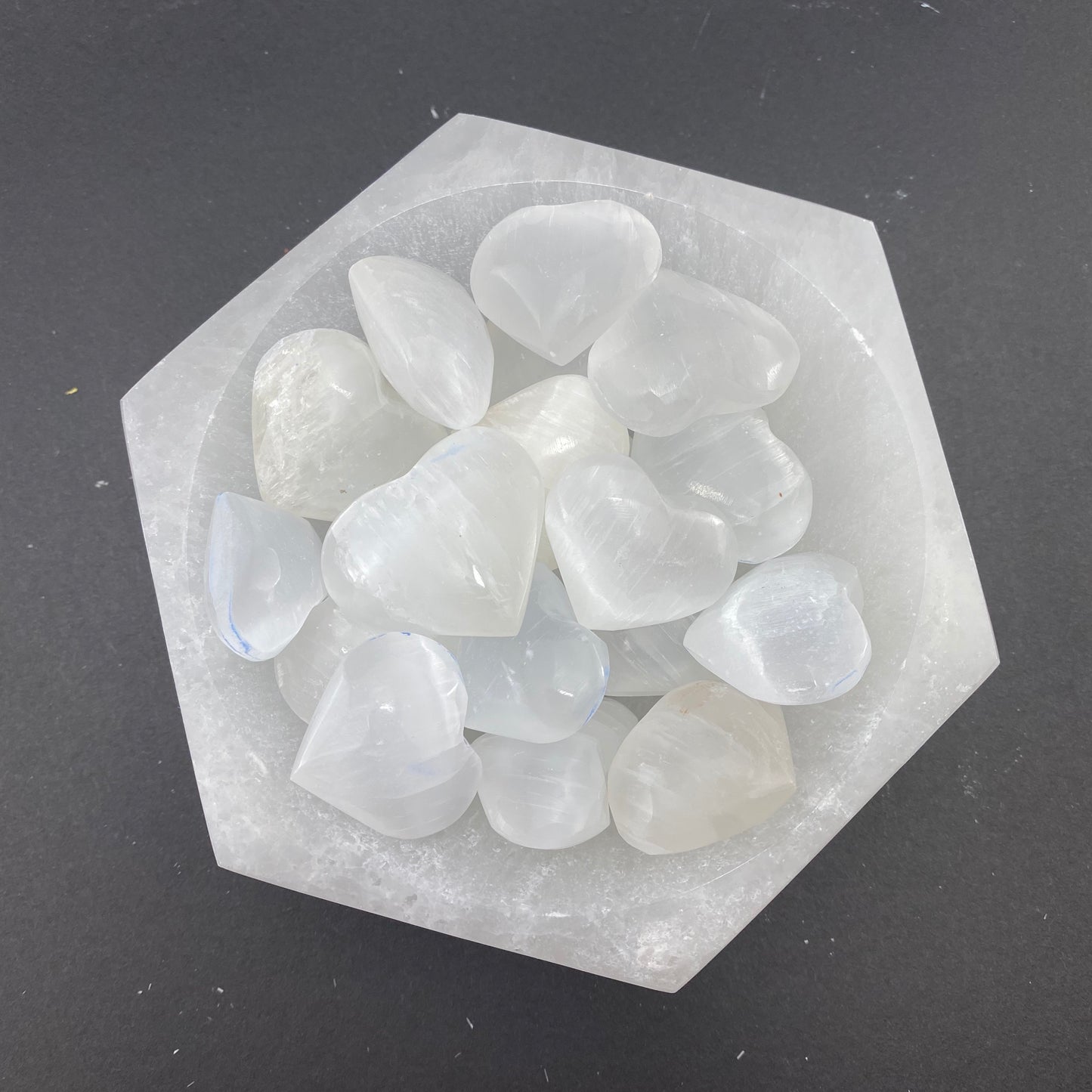 Mini Selenite Heart