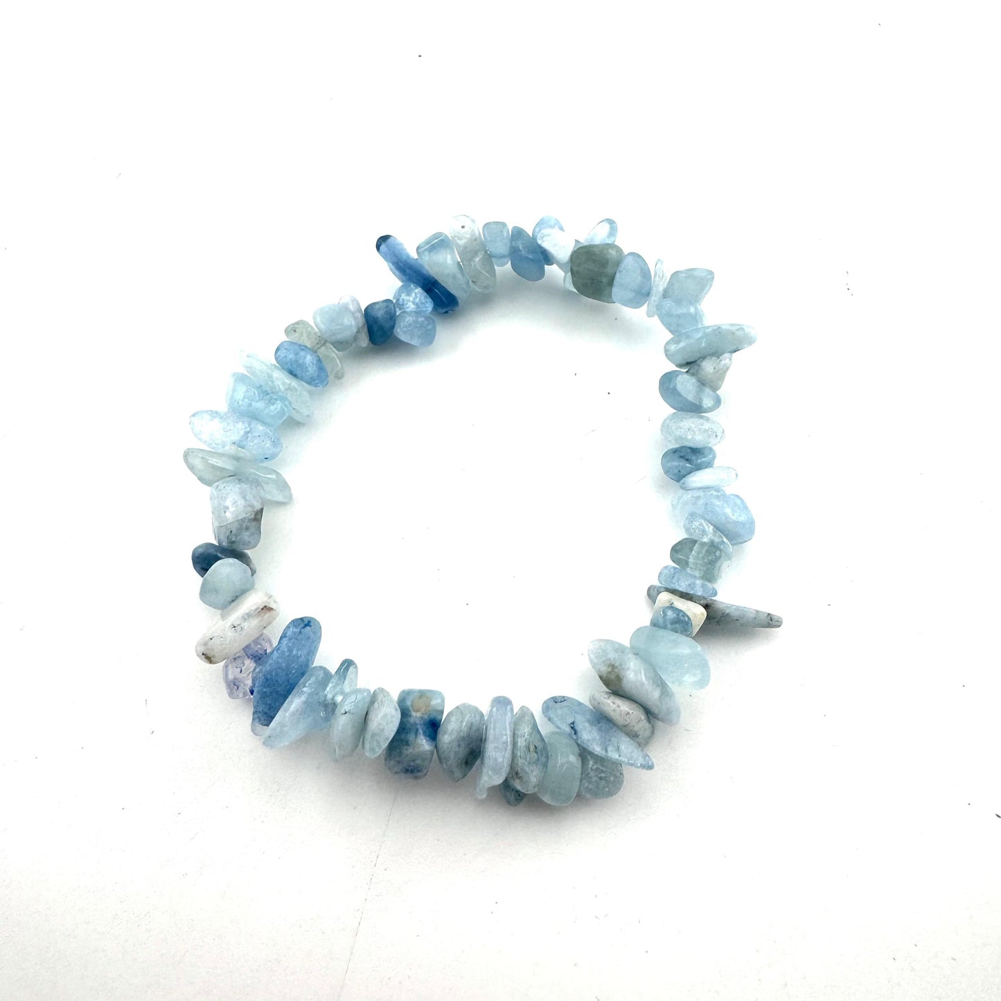 Gemstone Chip Bracelet, Natural Chip Stone Bracelet, Crystal Chip Bracelet