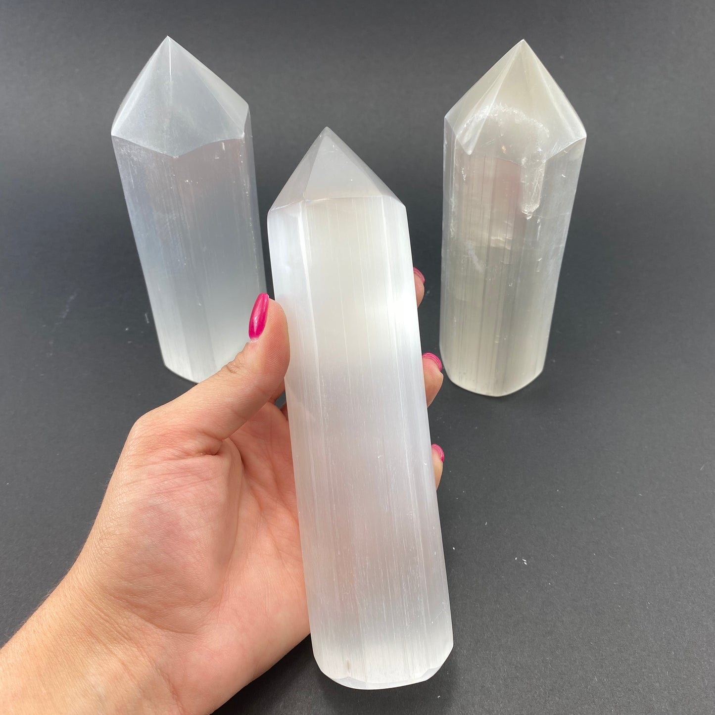 15cm Selenite Point