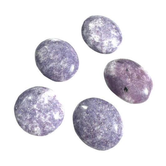 Lepidolite Palm Stone