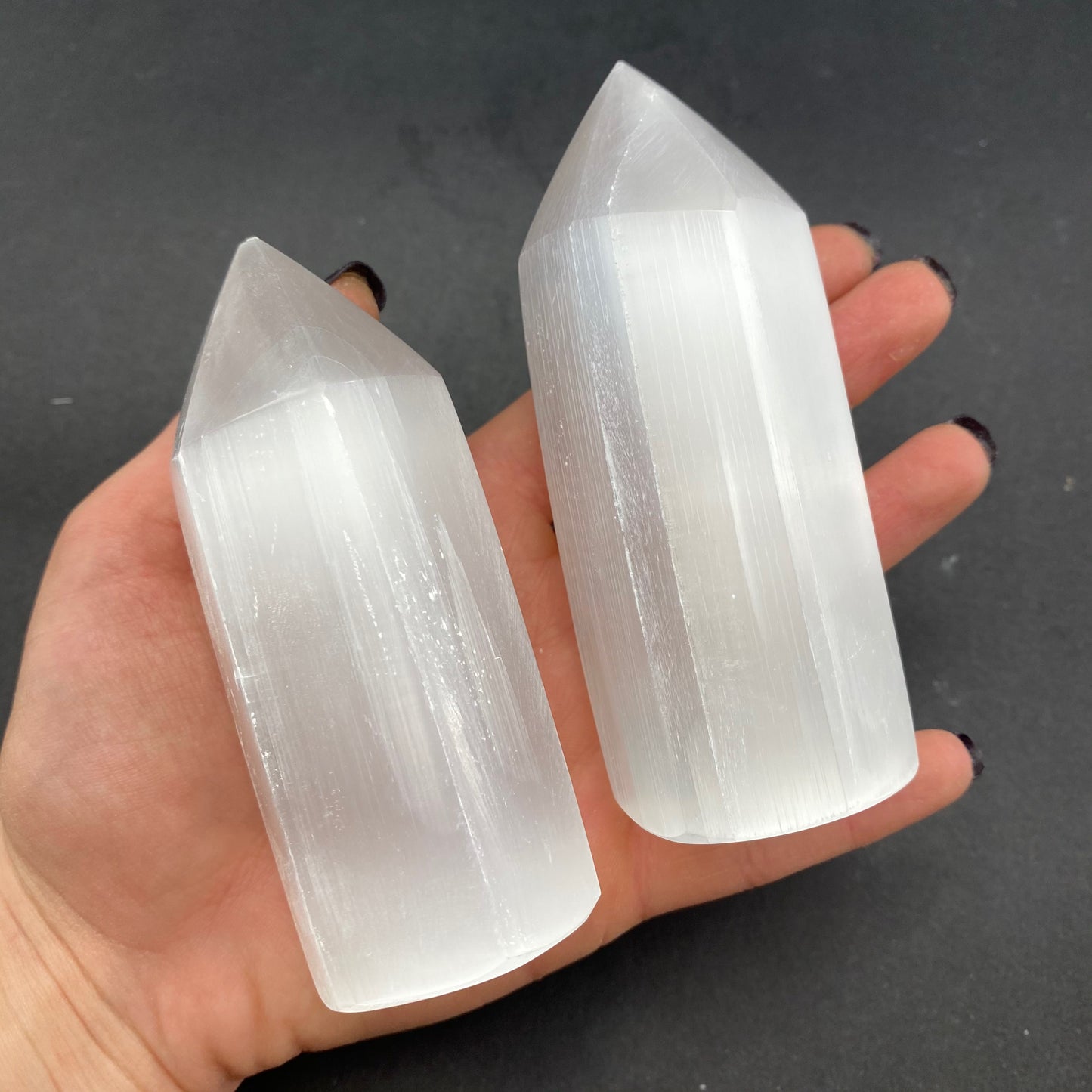 10cm Selenite Point